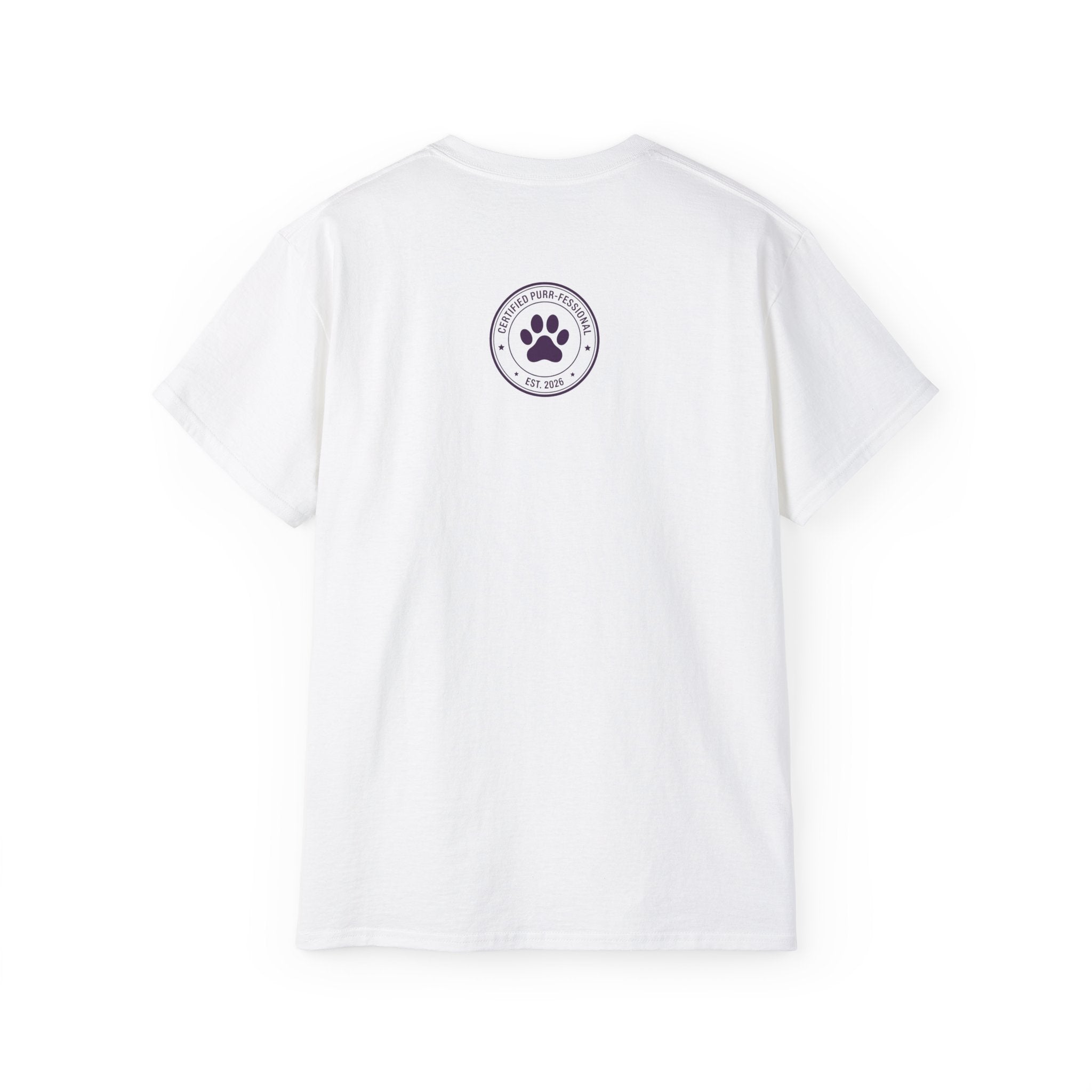 Funny Simpson-Style Cat Tee — "Leyes de Ronroneo" Graphic T-Shirt