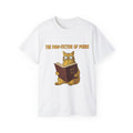 Funny Simpson-Style Cat Tee — "Leyes de Ronroneo" Graphic T-Shirt